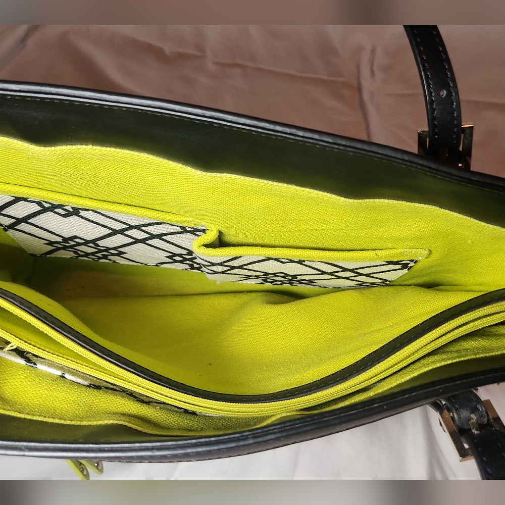 Spartina 449 Ivory/Navy/Lime‎ Tote - Picture 9 of 9